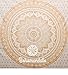 Beautiful Gold Handmade Crafted Indian Ombre Mandala Tapesty Wall Hanging Art Decorative Beach Sheet Throw