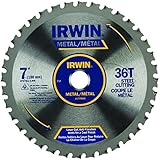 IRWIN Tools Metal Cutting Circular Saw Blades, 7-Inch, 36T (1779857) [並行輸入品]