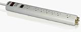 Phillips #SPP3203WC/17 White 8Out SurgeProtector