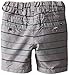Hurley Baby Boys' Striped Short Charcoal Stripe