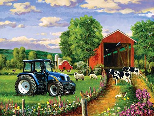 SunsOut Country Lane Jigsaw Puzzle (500-Piece)