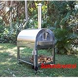 ilFornino Wood Fired Pizza Oven- High Grade Stainless Steel by ilFornino, New York