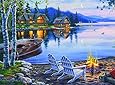 Buffalo Games Darrell Bush: Lake Reflection - 1000 Piece Jigsaw Puzzle by Buffalo Games