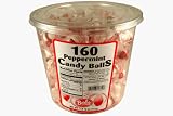 Bob's Mint Peppermint Candy Balls 160 Piece Jar