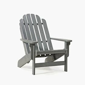 Casual Living Adirondack Style Folding Chair - Gray by 