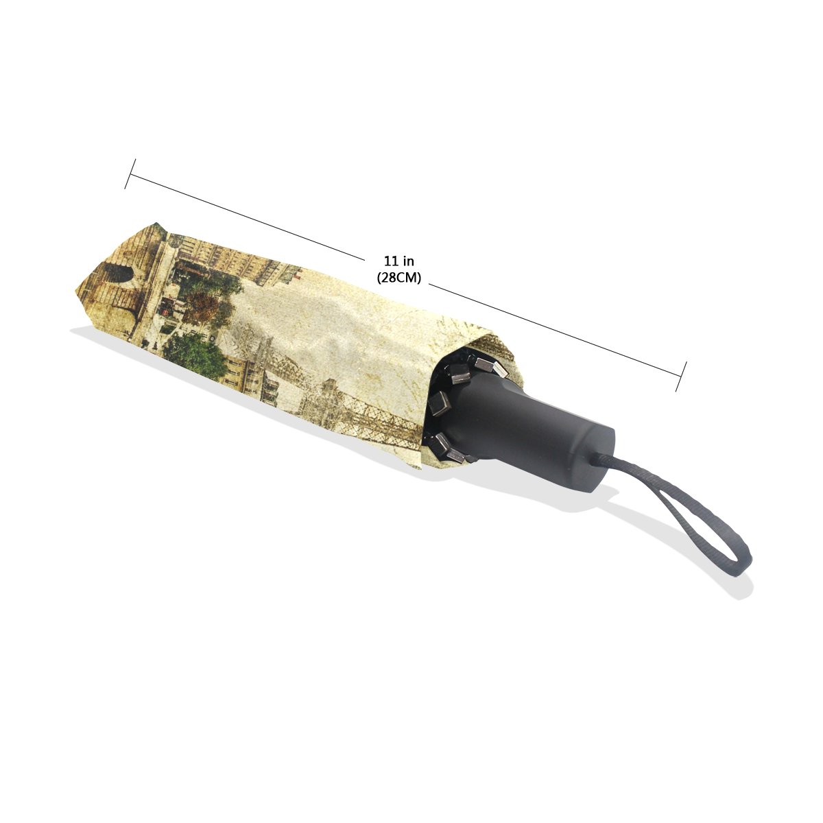 JSTEL Compact Ultralight and Portable Travel Foldable Rain Umbrella