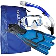 US Divers Grande Vista Adult Snorkeling Set with Bag