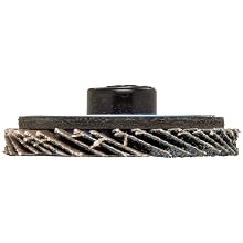Weiler BobCat 2" Diameter, 60 Grit, Zirconium, Plastic Backing, Specialty Abrasive Flap Mini Disc