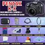 Pentax K-x Digital SLR (Blue) with Pentax 18-55mm Lens + SSE Premium Starter Accessory Package