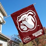 Mississippi State University Bulldogs House Flag