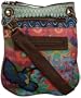 Desigual Bandol Kaitlin, Sac � main - Rouge/marron/bleu, Textile