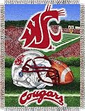 NCAA Washington State Cougars 48-Inch-by-60-Inch Acrylic Tapestry Throw