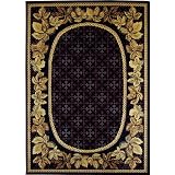 Contemporary Area Rug, Home Dynamix Catalina 3'x5' Black. by 