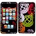 Colorful Grenades Design Cover / 2 Piece Snap On Case for New Apple iPod Touch 4 (4th Generation 8GB 16GB 32GB) + Includes Anti Glare Screen Protector Guard + Includes a Retractable Rapid Travel Car Charger for your iPod Touch