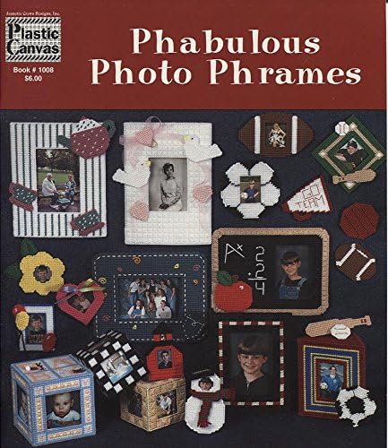 Phabulas Photo Phrames Plastic Canvas Designs