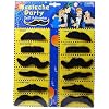 Self Adhesive Set 12 Fake Mustaches Costume Party Disguise