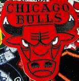 Chicago Bulls Basketball Jacket Patch (Red)