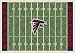 Atlanta Falcons 3' 10" x 5' 4" NFL Home Field Area Rug