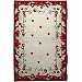 Extra Weave Cherries 24-by-36-Inch Printed Jute Rug