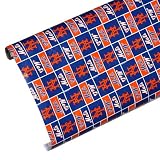 MLB New York Mets Spirit Block Wrapping Paper