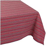 DII Salsa Stripe Tango Tablecloth