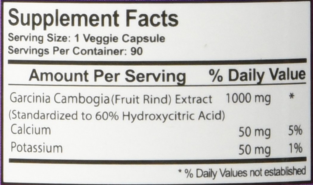 Amazon.com: Garcinia Cambogia Capsules-Pure Extract-Natural ...