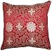 Decorative Handmade Silky Magenta Cushion Cover / Pillow Sham - Chinese Lotus Flower Design