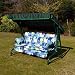 3 Seater Swing Hammock Replacement Cushion Set wit
