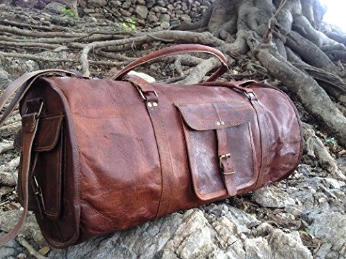 Leather Weekend Leather Sports Bag Leather Overnight Bag Leather Duffel Leather Travel Bag