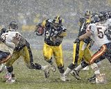 Pittsburgh Steelers Jerome Bettis 8x10 Color Photo SNOW