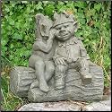 Devonshire Skulptur - Trouble Brewin - Wichtel