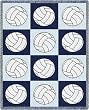 Volleyballs - 69 x 48 Blanket/Throw