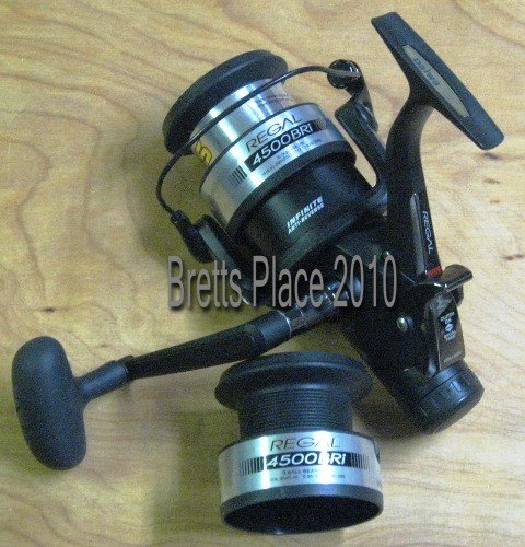 Daiwa Regal Bite n' Run Spin Reel 3+1BB 4.6 to 1 Gear Ratio 290yd 12lb #RG4500BRI