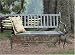 Ebony Frost Metal Madeira Bench