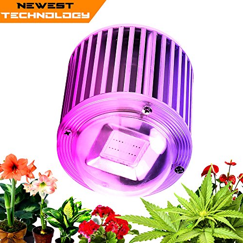 ZOTRON Waterproof Real Grow Light 60W, Newest Technology LED Grow Light Bulbs for Greenhouse, Indoor Plants and Hydroponic Garden, Industrial Grade Growing Lamps