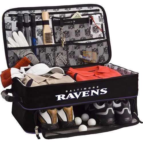 NFL Baltimore Ravens Golf Trunk Locker Organizer