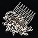 Remedios Vintage Crystal Bridal Hair Comb Wedding Hair Accessory