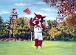 Arkansas Painting - Big Red at Old Main
