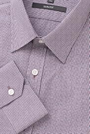 Limited Collection Cotton Rich Slim Fit Mini Checked Shirt