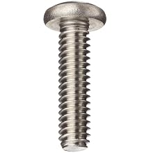 ASME B18.6.3 316 Stainless Steel Pan Head Machine Screw, Phillips Drive