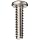 ASME B18.6.3 316 Stainless Steel Pan Head Machine Screw, Phillips Drive