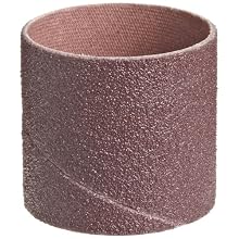 3M  Cloth Band 341D, 1-1/2" Diameter x 1-1/2" Width, 80 Grit, Brown (Pack of 100)