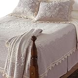 Classic Cotton Matelasse Coverlet