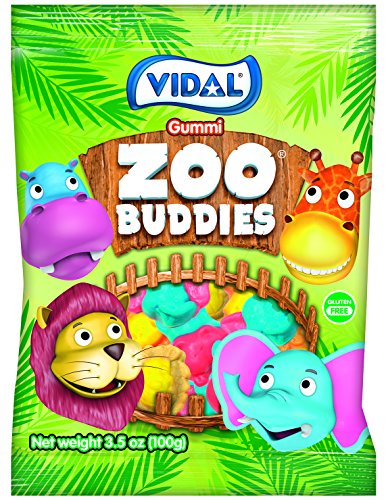 Vidal Candies USA Gummi Zoo Buddies Food, Beverages Tobacco Food Items
