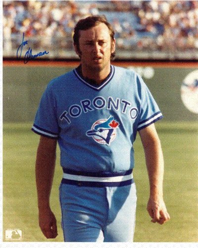 Autographed/Hand Signed 8x10 Photo Joe Coleman Jr Toronto Blue Jays