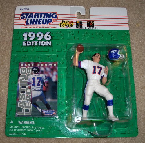 Buy Dave Brown Action Figure of San Francisco Giants – NFL 1996 Starting Lineup Sports Superstar Collectibles