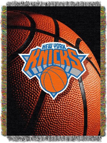 New York Knicks Woven Tapestry Blanket