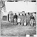 [Bermuda Hundred, Va. African-American teamsters near the signal tower] Reprint (12 x...