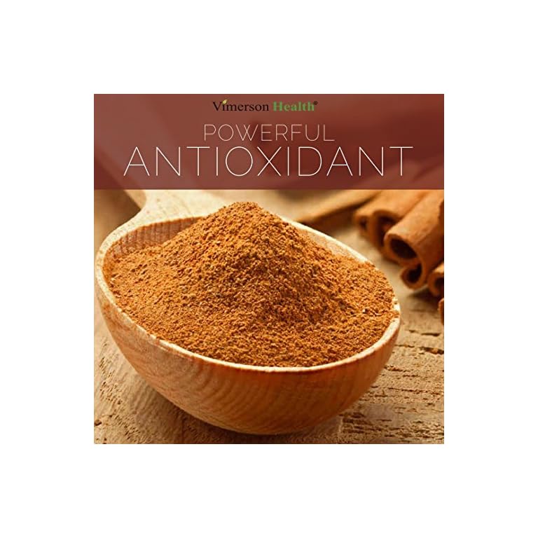 Organic Ceylon Cinnamon Supplement for Healthy Blood Sugar Levels