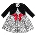 Youngland Baby Girls' 2 Piece Mesh Dress and Knit Cardigan